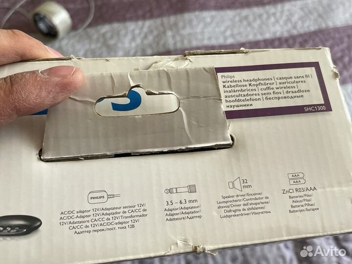 Беспроводные наушники Philips оригинал