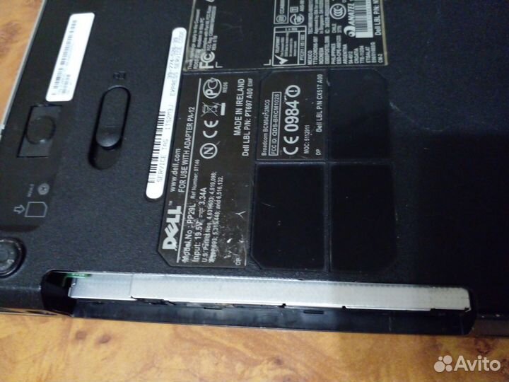 Ноутбук dell pp29l на запчасти