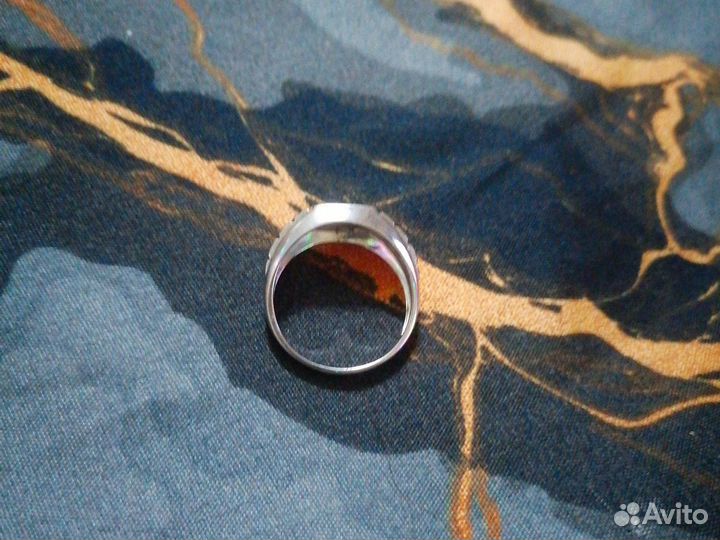 Мужская печатка серебро