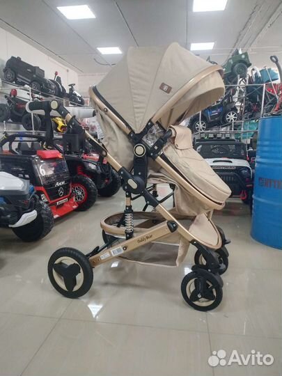 Коляска трансформер 2в1 для новорожденных