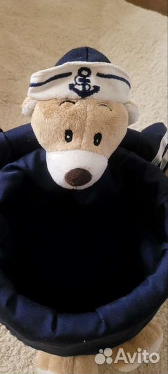 Корзина Мишка-моряк