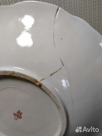 Тарелка СССР виноград