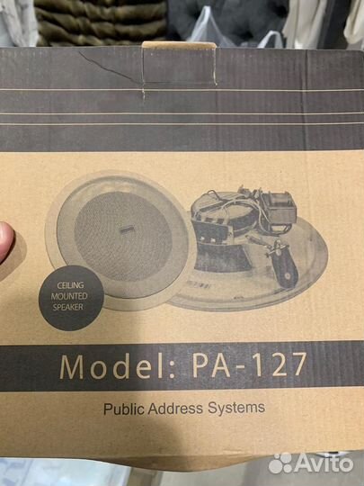 Громкоговоритель потолочный PA-127