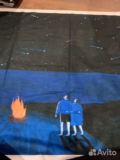 Тканевый постер