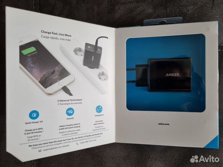 Anker PowerPort+ 1 with QC 3.0