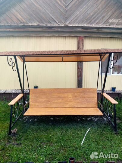 Садовые качели новые,под заказ