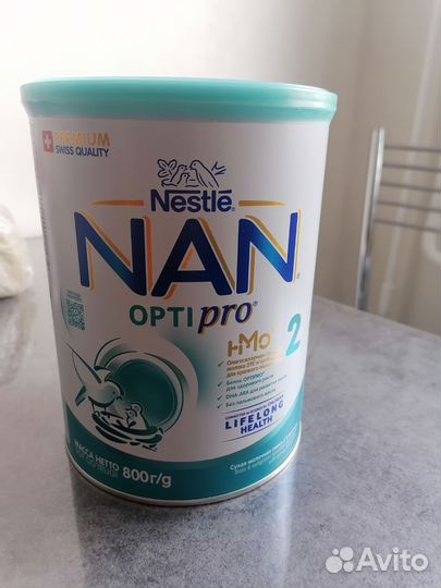 Детская смесь нан 2 (800 гр)