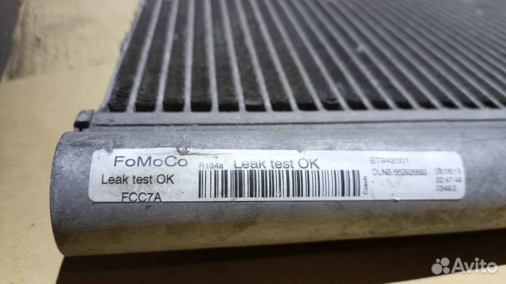 Радиатора кондиционера Ford Focus 3 2015