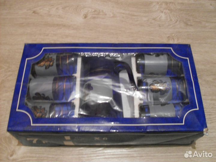 Набор графин стаканы новый