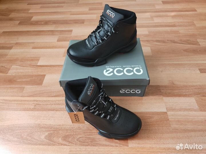 Кроссовки мужские зимние на шерсти Ecco. 40-45