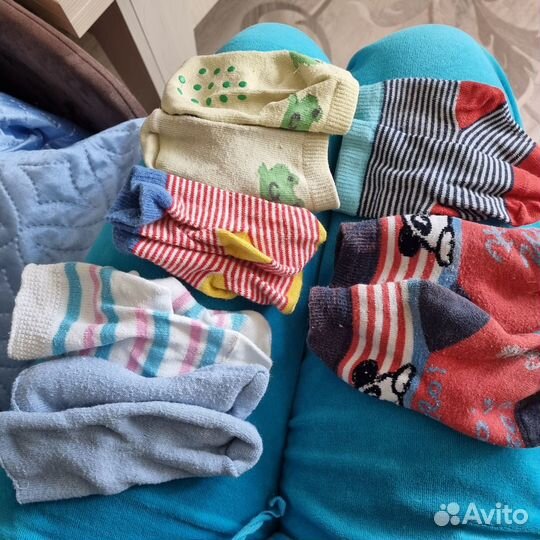 Носки детские б/у с рождения до года