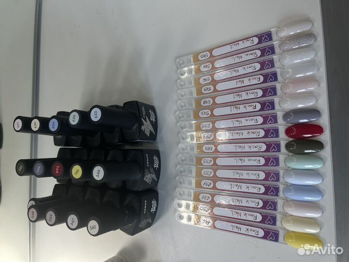 Гель-лаки rocknail и beauty-free