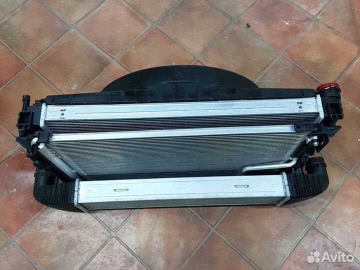 Кассета радиатор мерседес 212 207