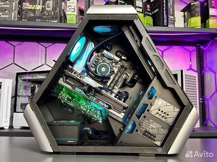 Мощный игровой пк Ryzen 7 8700F / RTX 4070 / 32GB