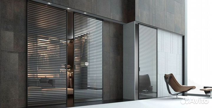 Сдвижные двери, перегородки