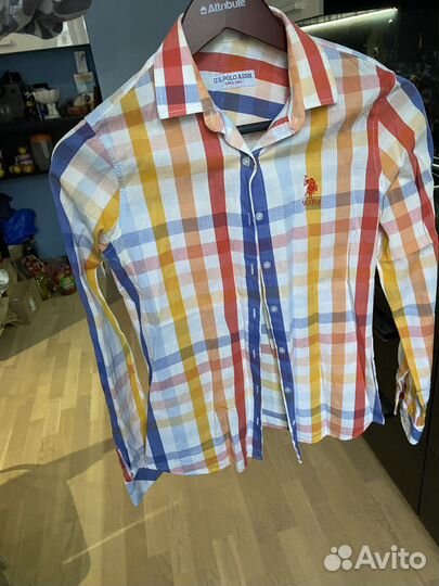 Us polo assn рубашка женская 34