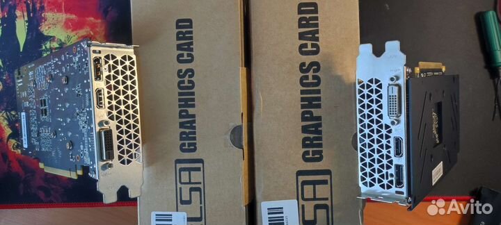 Видеокарта gtx 1660 super 6gb RX580 Rx560 xt 8gb