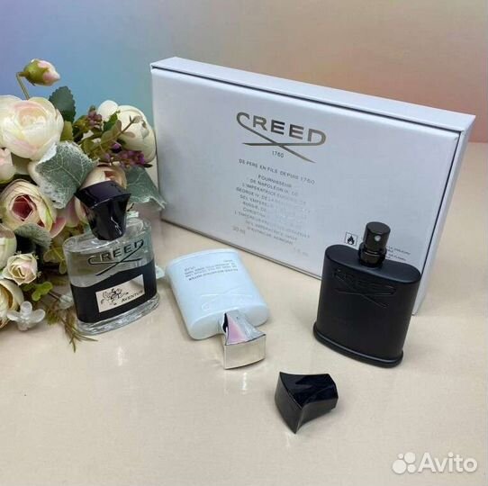 Парфюмерный мужской набор Creed 1760 3в1