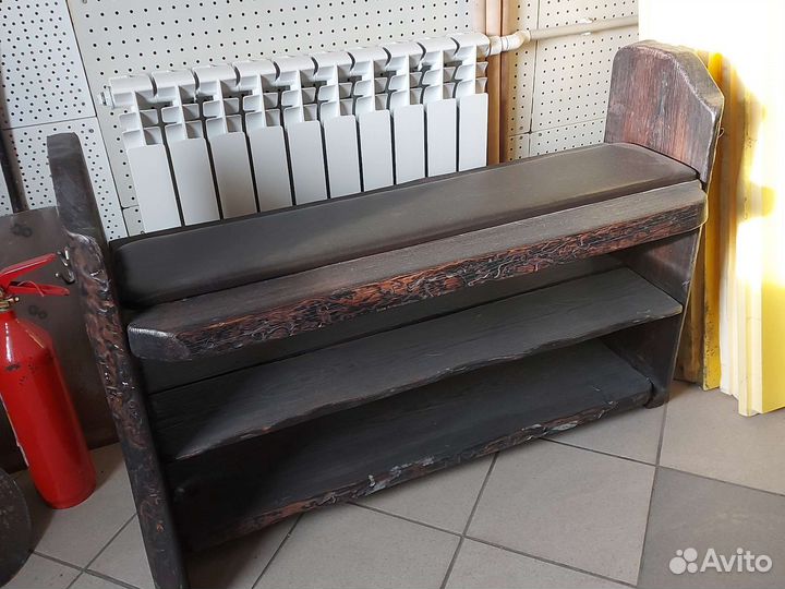 Лавка деревянная,обувница