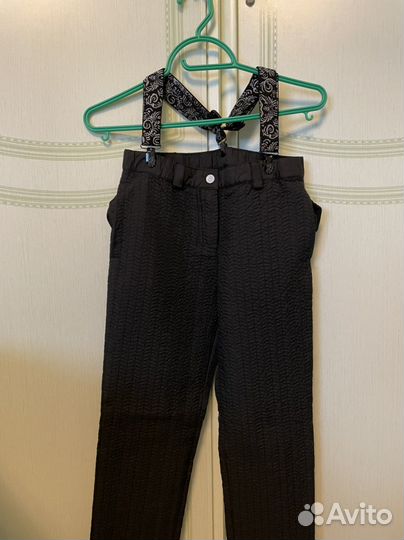 Болонневые осенние брюки