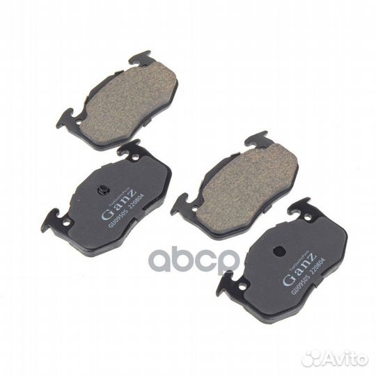 Колодки задние citroen xsara 97-05/peugeot 206