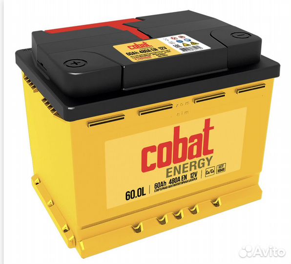 Акб Cobat Energy Кобат 60 Ач