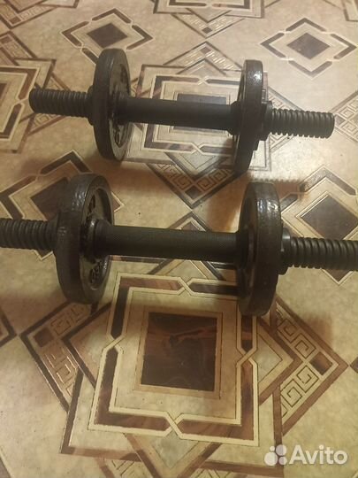 Гантели 5 кг бу