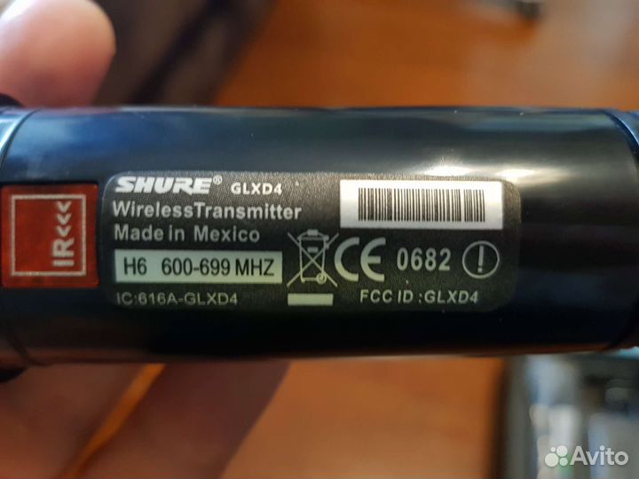 Радиомикрофоны Shure beta 58a
