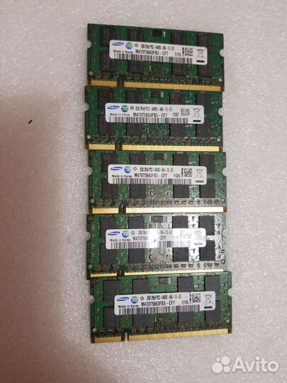 Оперативная память ddr2 2гб для ноута