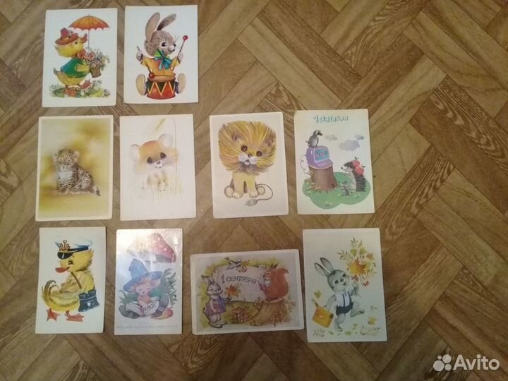 Открытки 78-89 гг