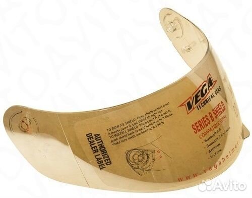 Стекло (визор) для шлема Vega