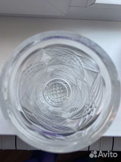 Конфетница, ваза, салатники хрустальные