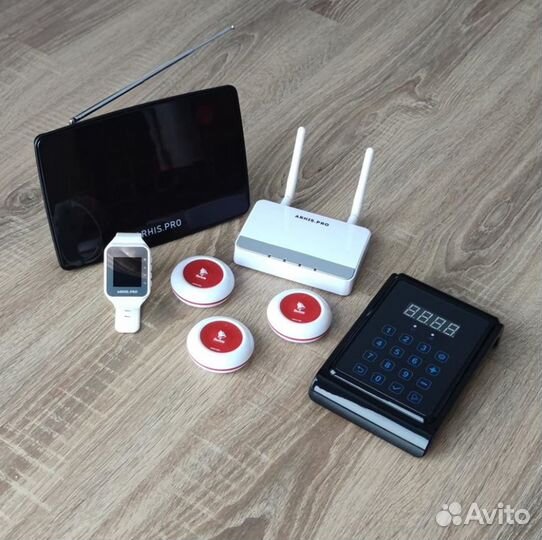 Кнопка вызова официанта, персонала комплект