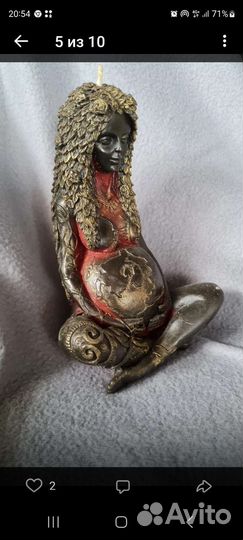 Свечи восковые ручной работы