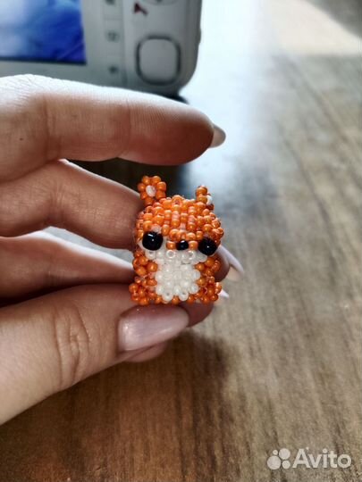 Фигурки из бисера амигуруми