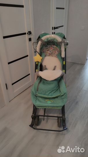 Санки коляска nika 7 8