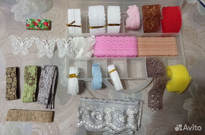 Ленты Скрапбукинг Ленты кружевные