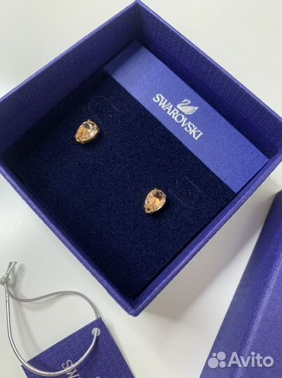 Swarovski Серьги Оригинал