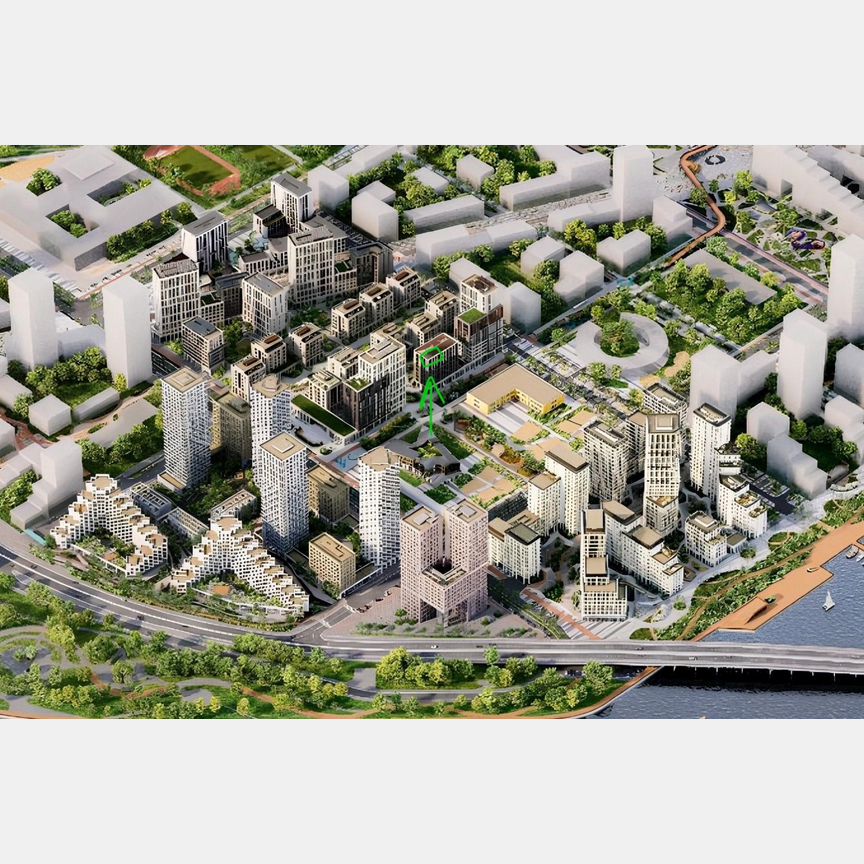 2-к. квартира, 66,2 м², 9/9 эт.