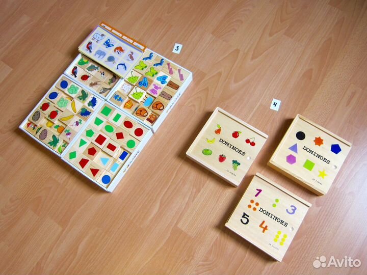 Развивающие игрушки из дерева