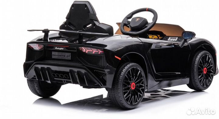 Электромобиль Lamborghini Aventador SV Black