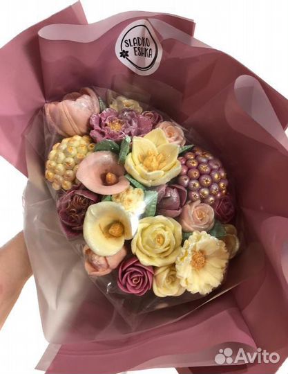 Шоколадные розы букет