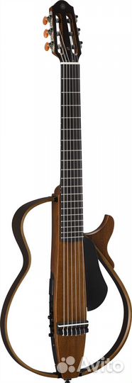 Yamaha SLG200N natural Сайлент гитара с нейлоном