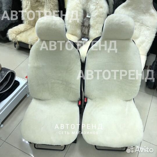 Меховые накидки на сиденья