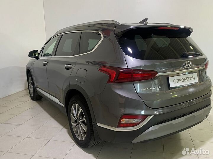 Hyundai Santa Fe 2.4 AT, 2019, 142 000 км