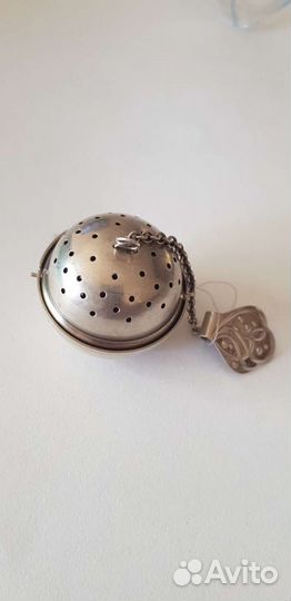 Ситечко для чая серебро