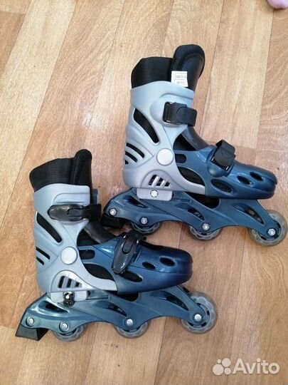 Роликовые коньки детские раздвижные