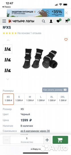 Ботинки для собак. Обувь для собак