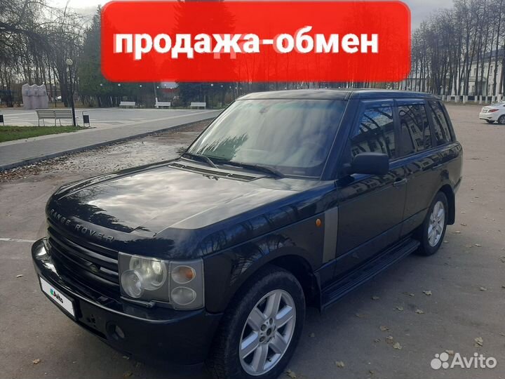Land Rover Range Rover 4.4 AT, 2004, 100 000 км