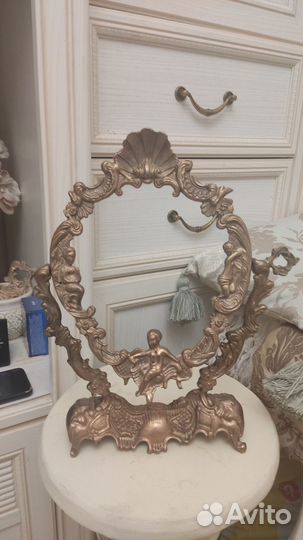 Рама бронзовая для зеркала псише